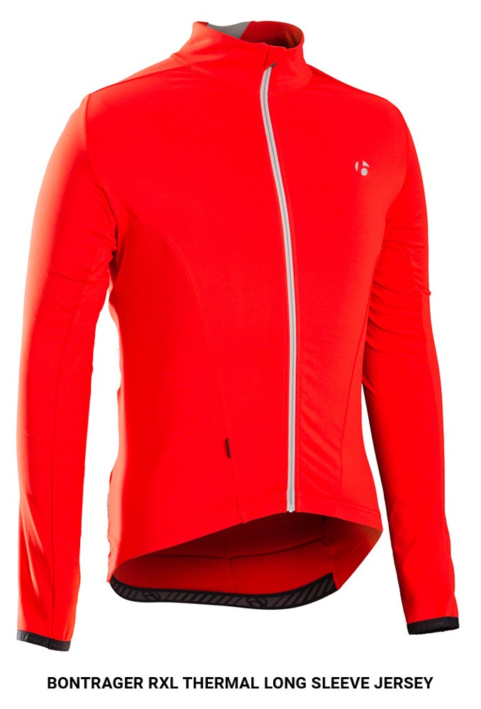 Bontrager Thermal Long Sleeve Jersey for Trek Travel Cycling Vacation