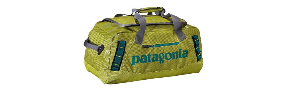 Trek Travel recommends Patagonia black hole duffle for traveling