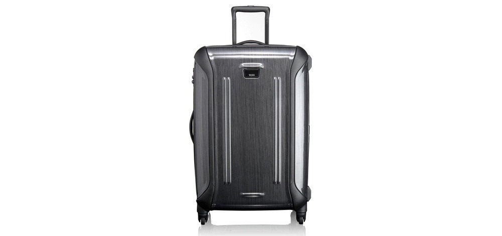 Trek Travel recommends Tumi vapor suitcase for traveling