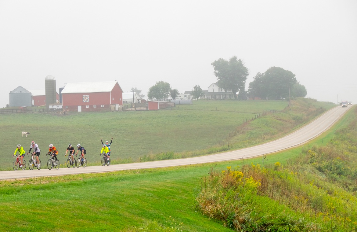 Four Trek Travel employees rode 175 miles across the state of Wisconsin