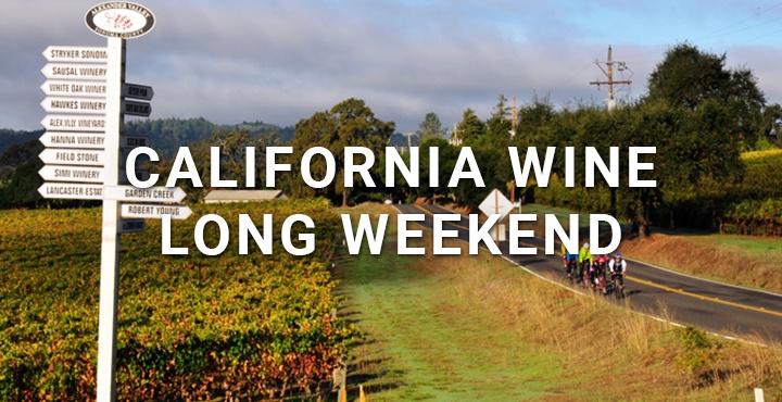 Trek Travel California Wine Country Long Weekend Cycling Vacation