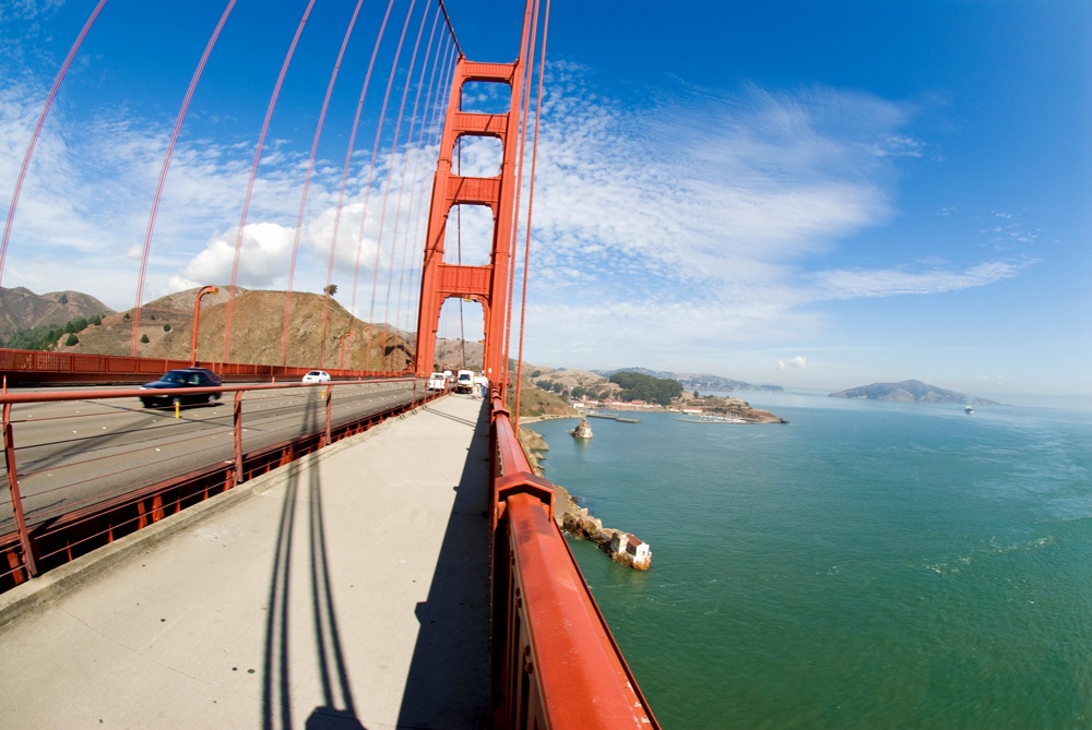 See the Golden Gate Bridge and San Francisco on Trek Travel's California Wine Country bike tour