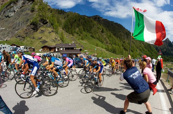 VIP Race Access on Trek Travel's Giro d'Italia pro race bike tour