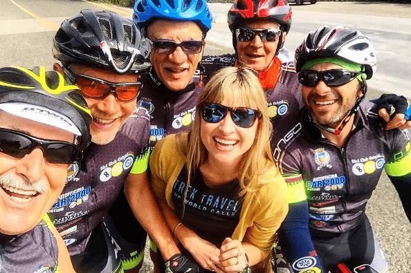 Local cyclists on Trek Travel's Puglia, Italy cycling vacation