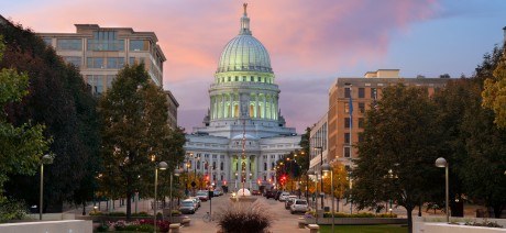 Madison, Wisconsin state Capitol building