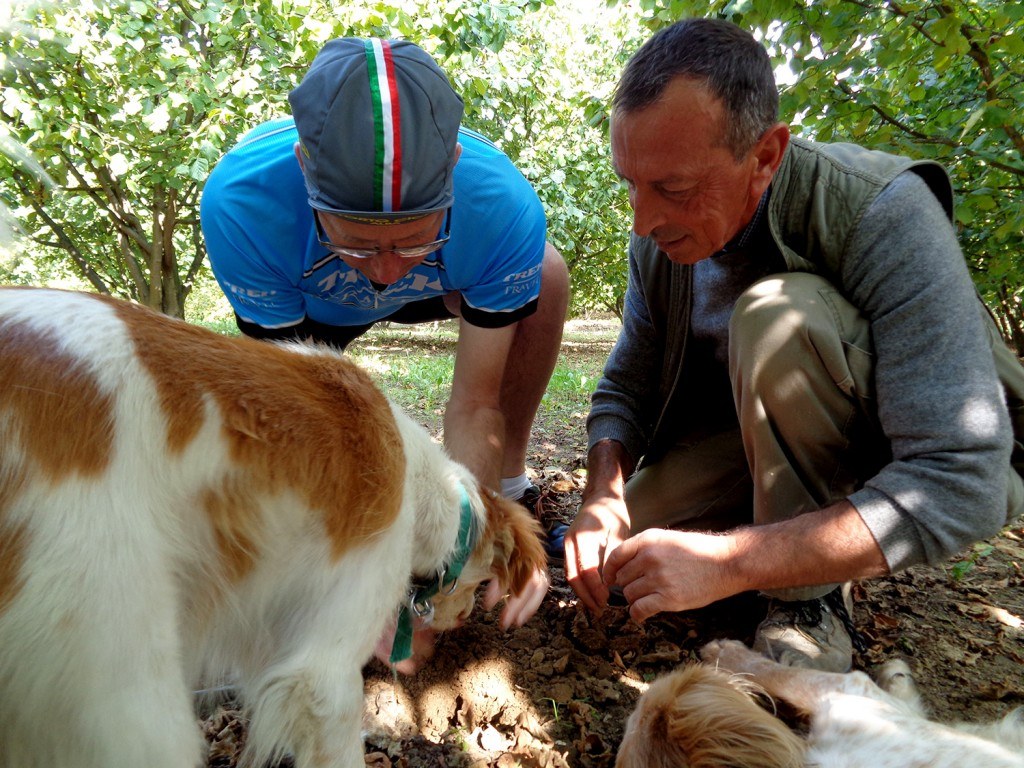 Truffle hunting on Trek Travel's Piedmont, Italy cycling vacation