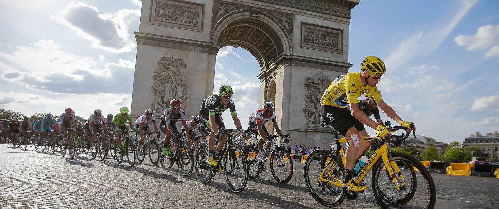 Tour de France Paris Finish Race Viewing Event