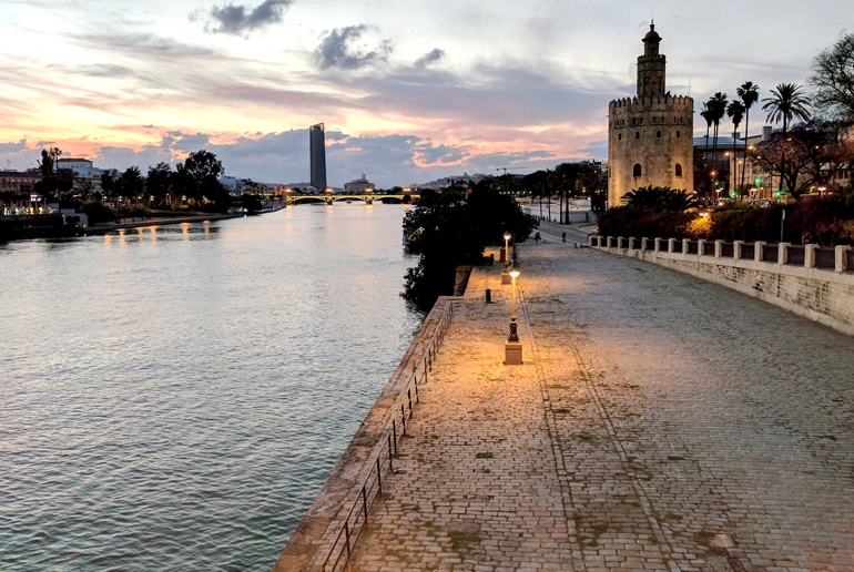 Travel to Sevilla, Andalucia on an Andalucia bike tour