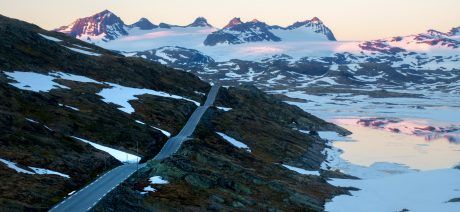 Ride Sognefjellet mountain pass on Trek Travel's Norway cycling vacation and bike tour