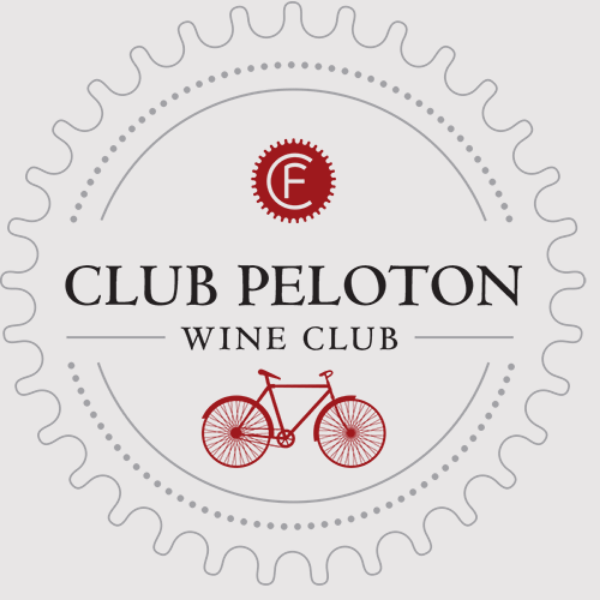 Cyclist wine and bike club gift