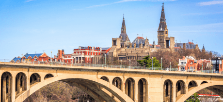 Bridge and historic Georgetown